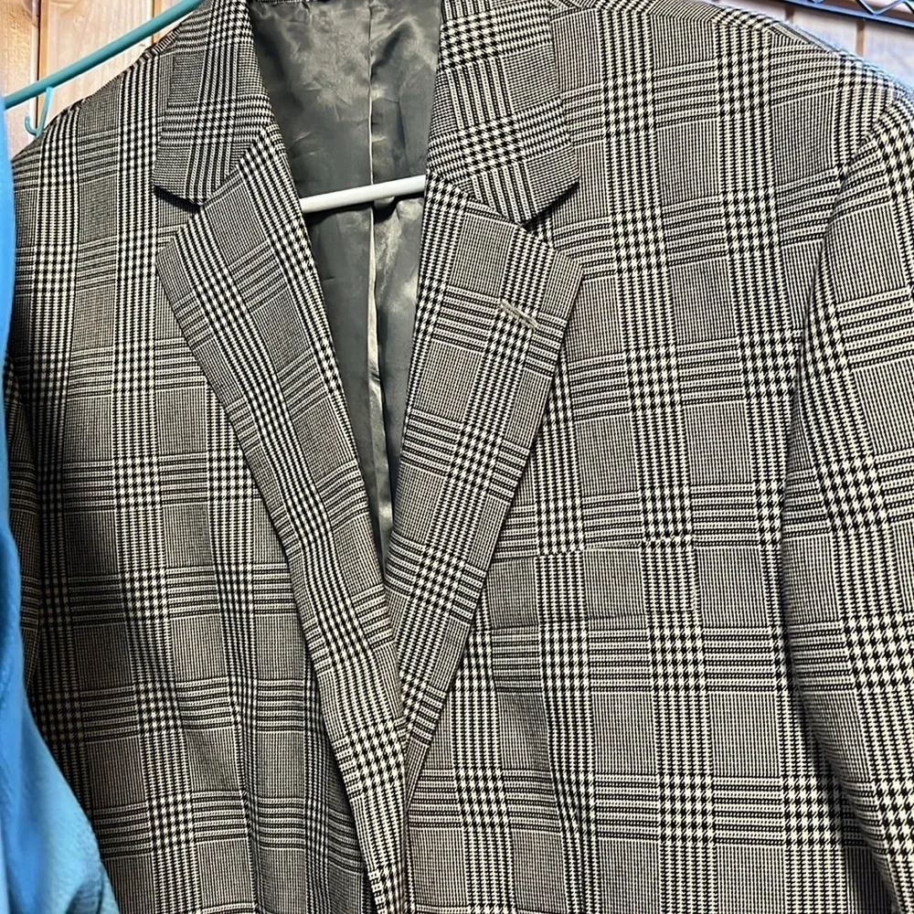 Andrew Fezza Signature collection Macy’s mens store Blazer Jacket NWT Size 40L